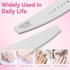image:imageMakartt Nail File 100180 Grit Nail Files for Natural Nails Professional Strong Emery Boards for Nails Doubled Sides Washable Fingernail Files Manicure Tool SetZebra2pcs Trial Set2pcsNail File 180240 Grit