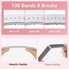 image:imageMakartt Nail File 100180 Grit Nail Files for Natural Nails Professional Strong Emery Boards for Nails Doubled Sides Washable Fingernail Files Manicure Tool SetZebra2pcs Trial Set240240 Grit