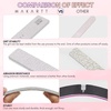 image:imageMakartt Nail File 100180 Grit Nail Files for Natural Nails Professional Strong Emery Boards for Nails Doubled Sides Washable Fingernail Files Manicure Tool SetZebra2pcs Trial Set8080 Grit