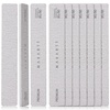 image:imageMakartt Nail File 100180 Grit Nail Files for Natural Nails Professional Strong Emery Boards for Nails Doubled Sides Washable Fingernail Files Manicure Tool SetZebra2pcs Trial Set8080 Grit