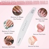 image:imageMakartt Nail File 100180 Grit Nail Files for Natural Nails Professional Strong Emery Boards for Nails Doubled Sides Washable Fingernail Files Manicure Tool SetZebra2pcs Trial Set100100 Grit