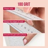 image:imageMakartt Nail File 100180 Grit Nail Files for Natural Nails Professional Strong Emery Boards for Nails Doubled Sides Washable Fingernail Files Manicure Tool SetZebra2pcs Trial Set20pcs100180Grit