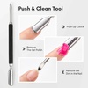 image:imageMakartt Nail File and Buffer Set Pink Basic Prep Kit with Cuticle Clipper Trimmer Pusher Brush Manicure Care Kit for Natural and Acrylic Nails 7pcsBlack3pcs