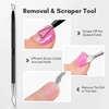 image:imageMakartt Nail File and Buffer Set Pink Basic Prep Kit with Cuticle Clipper Trimmer Pusher Brush Manicure Care Kit for Natural and Acrylic Nails 7pcsBlack3pcs