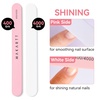 image:imageMakartt Nail File and Buffer Set Pink Basic Prep Kit with Cuticle Clipper Trimmer Pusher Brush Manicure Care Kit for Natural and Acrylic Nails 7pcsPink7pcs