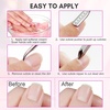 image:imageMakartt Nail File and Buffer Set Pink Basic Prep Kit with Cuticle Clipper Trimmer Pusher Brush Manicure Care Kit for Natural and Acrylic Nails 7pcsPink3pcs