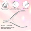 image:imageMakartt Nail File and Buffer Set Pink Basic Prep Kit with Cuticle Clipper Trimmer Pusher Brush Manicure Care Kit for Natural and Acrylic Nails 7pcsSilver3pcs