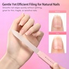 image:imageMakartt Nail Files Glass Nail Files for Natural Nails DoubleSided Reusable Sandblasted Fingernail Buffers with Case for Shape amp Smooth Finish Portable Manicure Gift Set 3pcs Pink Green Blue1pc Pink glass nail file