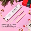 image:imageMakartt Nail Files Glass Nail Files for Natural Nails DoubleSided Reusable Sandblasted Fingernail Buffers with Case for Shape amp Smooth Finish Portable Manicure Gift Set 3pcs Pink Green Blue1pc Pink glass nail file