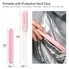 image:imageMakartt Nail Files Glass Nail Files for Natural Nails DoubleSided Reusable Sandblasted Fingernail Buffers with Case for Shape amp Smooth Finish Portable Manicure Gift Set 3pcs Pink Green Blue1pc Pink glass nail file