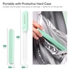 image:imageMakartt Nail Files Glass Nail Files for Natural Nails DoubleSided Reusable Sandblasted Fingernail Buffers with Case for Shape amp Smooth Finish Portable Manicure Gift Set 3pcs Pink Green Blue1pc Green glass nail file