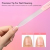 image:imageMakartt Nail Files Glass Nail Files for Natural Nails DoubleSided Reusable Sandblasted Fingernail Buffers with Case for Shape amp Smooth Finish Portable Manicure Gift Set 3pcs Pink Green Blue1pc Pink glass nail file