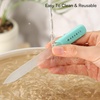 image:imageMakartt Nail Files Glass Nail Files for Natural Nails DoubleSided Reusable Sandblasted Fingernail Buffers with Case for Shape amp Smooth Finish Portable Manicure Gift Set 3pcs Pink Green Blue1pc Green glass nail file