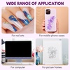 image:imageMakartt Nail Foil Glue 3D Gel Nail Art 2Pcs 8ml Nails Transfer Gel Adhesive for Linear Shell Ripple Designs UV LED Lamp Required2pcs 8ml 3D Foil Nail Gel