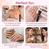 image:imageMakartt Nail Rhinestone Glue with 3D Gel Kit  Super Strong Nail Charm Glue amp Sculpting Gel for DIY Nail Art Drawing Molding amp Embossed Designs Easy to Use for Nail Lovers amp BeginnersA8Semisolid Nail Glue2
