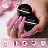 image:imageMakartt Nail Rhinestone Glue with 3D Gel Kit  Super Strong Nail Charm Glue amp Sculpting Gel for DIY Nail Art Drawing Molding amp Embossed Designs Easy to Use for Nail Lovers amp BeginnersA6nail rhinestone glue with brush  15g