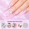 image:imageMakartt Nail Rhinestone Glue with 3D Gel Kit  Super Strong Nail Charm Glue amp Sculpting Gel for DIY Nail Art Drawing Molding amp Embossed Designs Easy to Use for Nail Lovers amp BeginnersA5nail rhinestone glue set  12x30ML