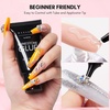 image:imageMakartt Nail Rhinestone Glue with 3D Gel Kit  Super Strong Nail Charm Glue amp Sculpting Gel for DIY Nail Art Drawing Molding amp Embossed Designs Easy to Use for Nail Lovers amp BeginnersA3nail rhinestone glue set  2x30ml