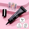 image:imageMakartt Nail Rhinestone Glue with 3D Gel Kit  Super Strong Nail Charm Glue amp Sculpting Gel for DIY Nail Art Drawing Molding amp Embossed Designs Easy to Use for Nail Lovers amp BeginnersA4nail rhinestone glue  15ml