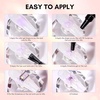 image:imageMakartt Nail Rhinestone Glue with 3D Gel Kit  Super Strong Nail Charm Glue amp Sculpting Gel for DIY Nail Art Drawing Molding amp Embossed Designs Easy to Use for Nail Lovers amp BeginnersA9nail rhinestone glue  3d nail gel  30ml15ml