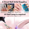 image:imageMakartt Nail Rhinestone Glue with 3D Gel Kit  Super Strong Nail Charm Glue amp Sculpting Gel for DIY Nail Art Drawing Molding amp Embossed Designs Easy to Use for Nail Lovers amp BeginnersA3nail rhinestone glue set  2x30ml