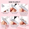 image:imageMakartt Nail Rhinestone Glue with 3D Gel Kit  Super Strong Nail Charm Glue amp Sculpting Gel for DIY Nail Art Drawing Molding amp Embossed Designs Easy to Use for Nail Lovers amp BeginnersA3nail rhinestone glue set  2x30ml