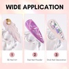 image:imageMakartt Nail Rhinestone Glue with 3D Gel Kit  Super Strong Nail Charm Glue amp Sculpting Gel for DIY Nail Art Drawing Molding amp Embossed Designs Easy to Use for Nail Lovers amp BeginnersA9nail rhinestone glue  3d nail gel  30ml15ml