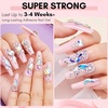 image:imageMakartt Nail Rhinestone Glue with 3D Gel Kit  Super Strong Nail Charm Glue amp Sculpting Gel for DIY Nail Art Drawing Molding amp Embossed Designs Easy to Use for Nail Lovers amp BeginnersA3nail rhinestone glue set  2x30ml
