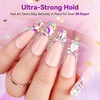 image:imageMakartt Nail Rhinestone Glue with 3D Gel Kit  Super Strong Nail Charm Glue amp Sculpting Gel for DIY Nail Art Drawing Molding amp Embossed Designs Easy to Use for Nail Lovers amp BeginnersA5nail rhinestone glue set  12x30ML