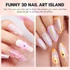 image:imageMakartt Nail Rhinestone Glue with 3D Gel Kit  Super Strong Nail Charm Glue amp Sculpting Gel for DIY Nail Art Drawing Molding amp Embossed Designs Easy to Use for Nail Lovers amp BeginnersA9nail rhinestone glue  3d nail gel  30ml15ml