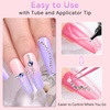 image:imageMakartt Nail Rhinestone Glue with 3D Gel Kit  Super Strong Nail Charm Glue amp Sculpting Gel for DIY Nail Art Drawing Molding amp Embossed Designs Easy to Use for Nail Lovers amp BeginnersA1rhinestone glue for nail charms  30ml