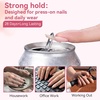 image:imageMakartt Nail Rhinestone Glue with 3D Gel Kit  Super Strong Nail Charm Glue amp Sculpting Gel for DIY Nail Art Drawing Molding amp Embossed Designs Easy to Use for Nail Lovers amp BeginnersA8Semisolid Nail Glue2