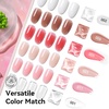 image:imageMakartt Nude Gel Builder Kit 15ML 8in1 Nail Builder Set Salon DIY 6Pcs  Large Capacity for Professional Salon Nail Art DIYer Self Leveling Rubber Base Nail Shape Strengthener Apex Build6 Pcs Nude Gel Polish Kit