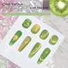 image:imageMakartt Pastel Gel Nail Polish Set 6 Colors Jelly Gel Polish Kit 15ML One NDone Spring Summer Glass Translucent Pink Blue Purple Yellow Green Cat Eye UV LED Nail Art Manicure Gift for WomenKiwi Fruit