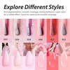image:imageMakartt Pastel Gel Nail Polish Set 6 Colors Jelly Gel Polish Kit 15ML One NDone Spring Summer Glass Translucent Pink Blue Purple Yellow Green Cat Eye UV LED Nail Art Manicure Gift for WomenPetal Glow
