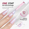image:imageMakartt Pastel Gel Nail Polish Set 6 Colors Jelly Gel Polish Kit 15ML One NDone Spring Summer Glass Translucent Pink Blue Purple Yellow Green Cat Eye UV LED Nail Art Manicure Gift for WomenNebula Spectrum