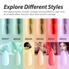 image:imageMakartt Pastel Gel Nail Polish Set 6 Colors Jelly Gel Polish Kit 15ML One NDone Spring Summer Glass Translucent Pink Blue Purple Yellow Green Cat Eye UV LED Nail Art Manicure Gift for WomenBarcelona Brights