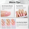 image:imageMakartt Pastel Gel Nail Polish Set 6 Colors Jelly Gel Polish Kit 15ML One NDone Spring Summer Glass Translucent Pink Blue Purple Yellow Green Cat Eye UV LED Nail Art Manicure Gift for WomenPeachy Pink