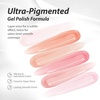 image:imageMakartt Pastel Gel Nail Polish Set 6 Colors Jelly Gel Polish Kit 15ML One NDone Spring Summer Glass Translucent Pink Blue Purple Yellow Green Cat Eye UV LED Nail Art Manicure Gift for WomenEveryday Pink Glow