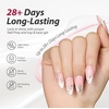 image:imageMakartt Pastel Gel Nail Polish Set 6 Colors Jelly Gel Polish Kit 15ML One NDone Spring Summer Glass Translucent Pink Blue Purple Yellow Green Cat Eye UV LED Nail Art Manicure Gift for WomenEveryday Pink Glow