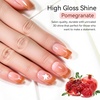 image:imageMakartt Pastel Gel Nail Polish Set 6 Colors Jelly Gel Polish Kit 15ML One NDone Spring Summer Glass Translucent Pink Blue Purple Yellow Green Cat Eye UV LED Nail Art Manicure Gift for WomenPomegranate