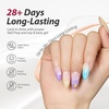 image:imageMakartt Pastel Gel Nail Polish Set 6 Colors Jelly Gel Polish Kit 15ML One NDone Spring Summer Glass Translucent Pink Blue Purple Yellow Green Cat Eye UV LED Nail Art Manicure Gift for WomenSummer Spritz