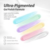 image:imageMakartt Pastel Gel Nail Polish Set 6 Colors Jelly Gel Polish Kit 15ML One NDone Spring Summer Glass Translucent Pink Blue Purple Yellow Green Cat Eye UV LED Nail Art Manicure Gift for WomenCool Girl Mocktail