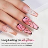 image:imageMakartt Pastel Gel Nail Polish Set 6 Colors Jelly Gel Polish Kit 15ML One NDone Spring Summer Glass Translucent Pink Blue Purple Yellow Green Cat Eye UV LED Nail Art Manicure Gift for WomenPomegranate