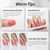 image:imageMakartt Pastel Gel Nail Polish Set 6 Colors Jelly Gel Polish Kit 15ML One NDone Spring Summer Glass Translucent Pink Blue Purple Yellow Green Cat Eye UV LED Nail Art Manicure Gift for WomenWarm Rose