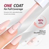 image:imageMakartt Pastel Gel Nail Polish Set 6 Colors Jelly Gel Polish Kit 15ML One NDone Spring Summer Glass Translucent Pink Blue Purple Yellow Green Cat Eye UV LED Nail Art Manicure Gift for WomenCozy Mocha Blend