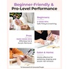 image:imageMakartt PenShaped Rechargeable Nail Drill for Beginners 25000 RPM Cordless Electric Nail File with 5Speed LED Display Lightweight Quiet E File Kit for Gel Polish Removal Home Travel UsePurpleTypus Purple