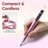 image:imageMakartt PenShaped Rechargeable Nail Drill for Beginners 25000 RPM Cordless Electric Nail File with 5Speed LED Display Lightweight Quiet E File Kit for Gel Polish Removal Home Travel UsePurpleHepsela Pink
