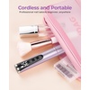 image:imageMakartt PenShaped Rechargeable Nail Drill for Beginners 25000 RPM Cordless Electric Nail File with 5Speed LED Display Lightweight Quiet E File Kit for Gel Polish Removal Home Travel UsePurpleTypus Purple