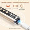image:imageMakartt PenShaped Rechargeable Nail Drill for Beginners 25000 RPM Cordless Electric Nail File with 5Speed LED Display Lightweight Quiet E File Kit for Gel Polish Removal Home Travel UsePurpleHepsela Gold